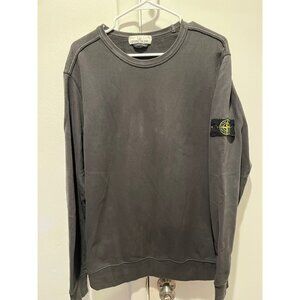 Stone Island Men's Long Sleeve Crew Neck Sweatshirt Grey Size xl